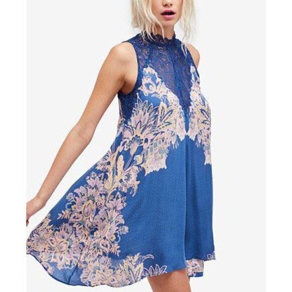 Free People Dresses & Skirts - Free People Intimately Marsha Printed Slip Dress XS